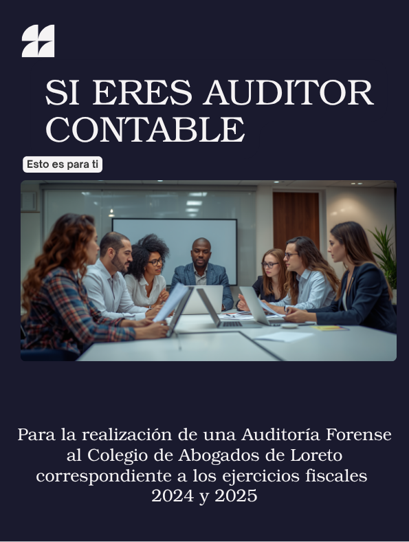 si eres auditor contable